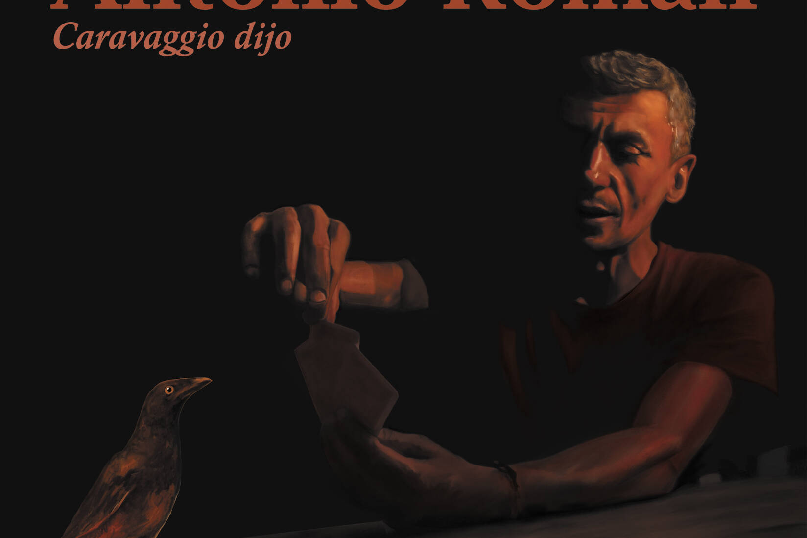 Portada del disco 'Caravaggio dijo' con estética barroca